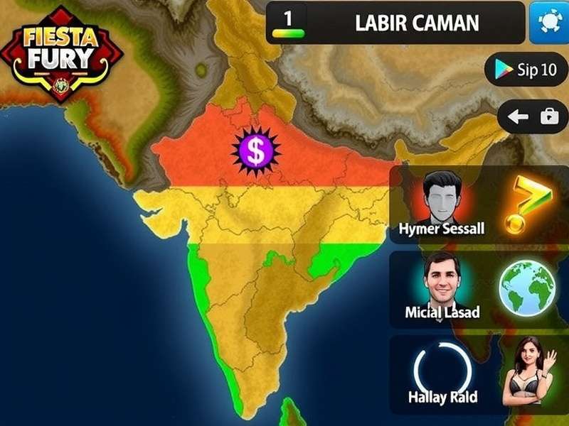 Fiesta Fury gameplay screenshot