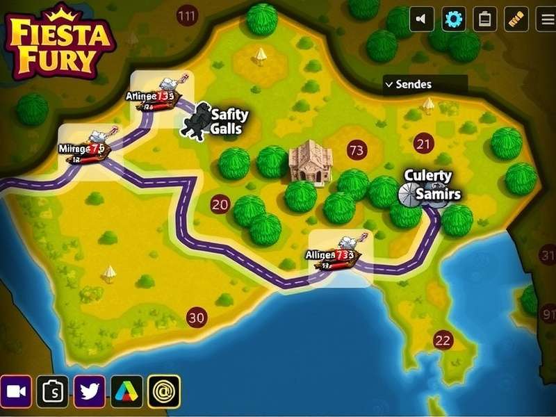 Fiesta Fury player distribution map in India